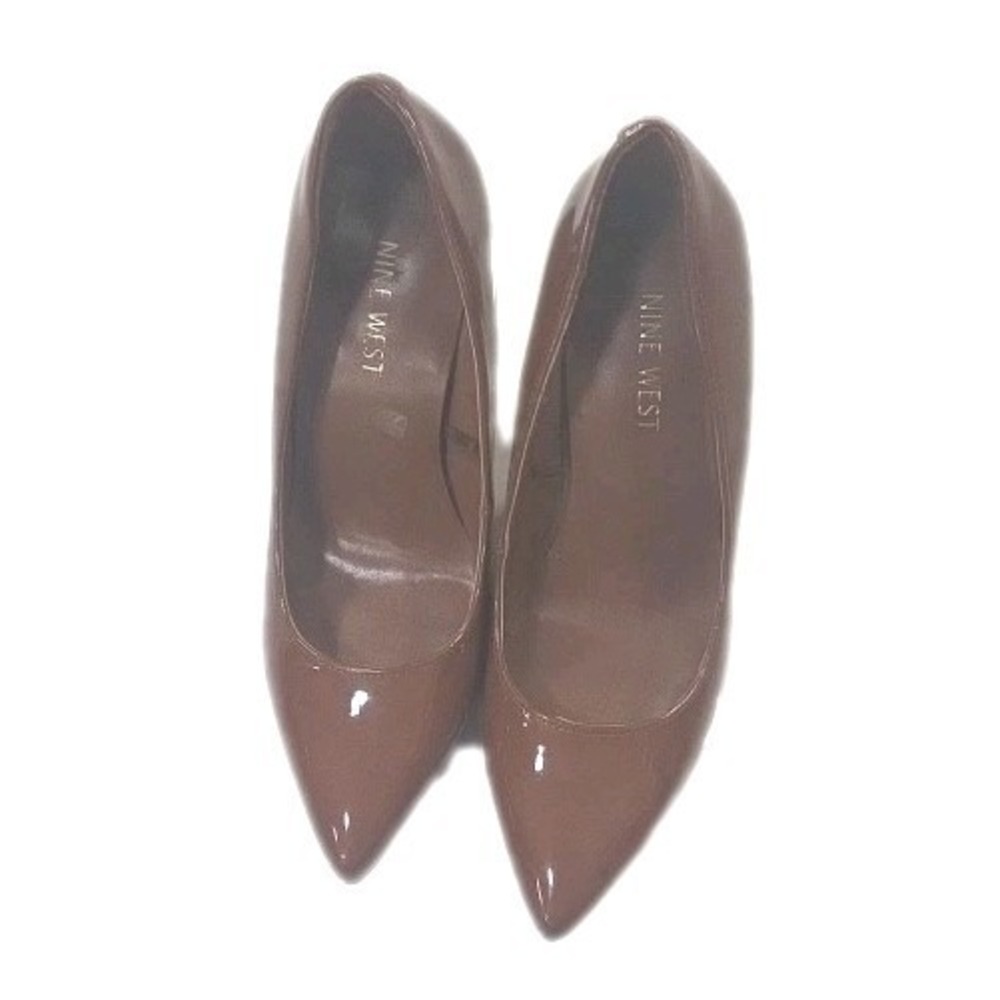 NINE WEST BROWN‎ PUMPS SIZE 6 1/2M